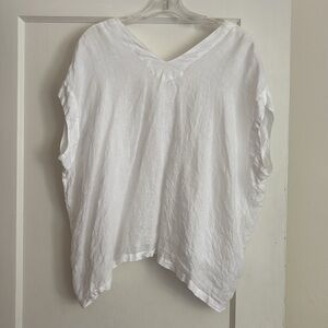 CP Shades White linen Blouse
